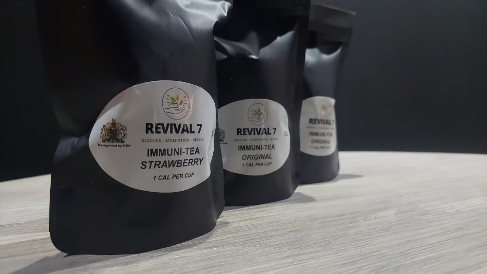 Revival 7 Immuni-Tea - New resealable pack.