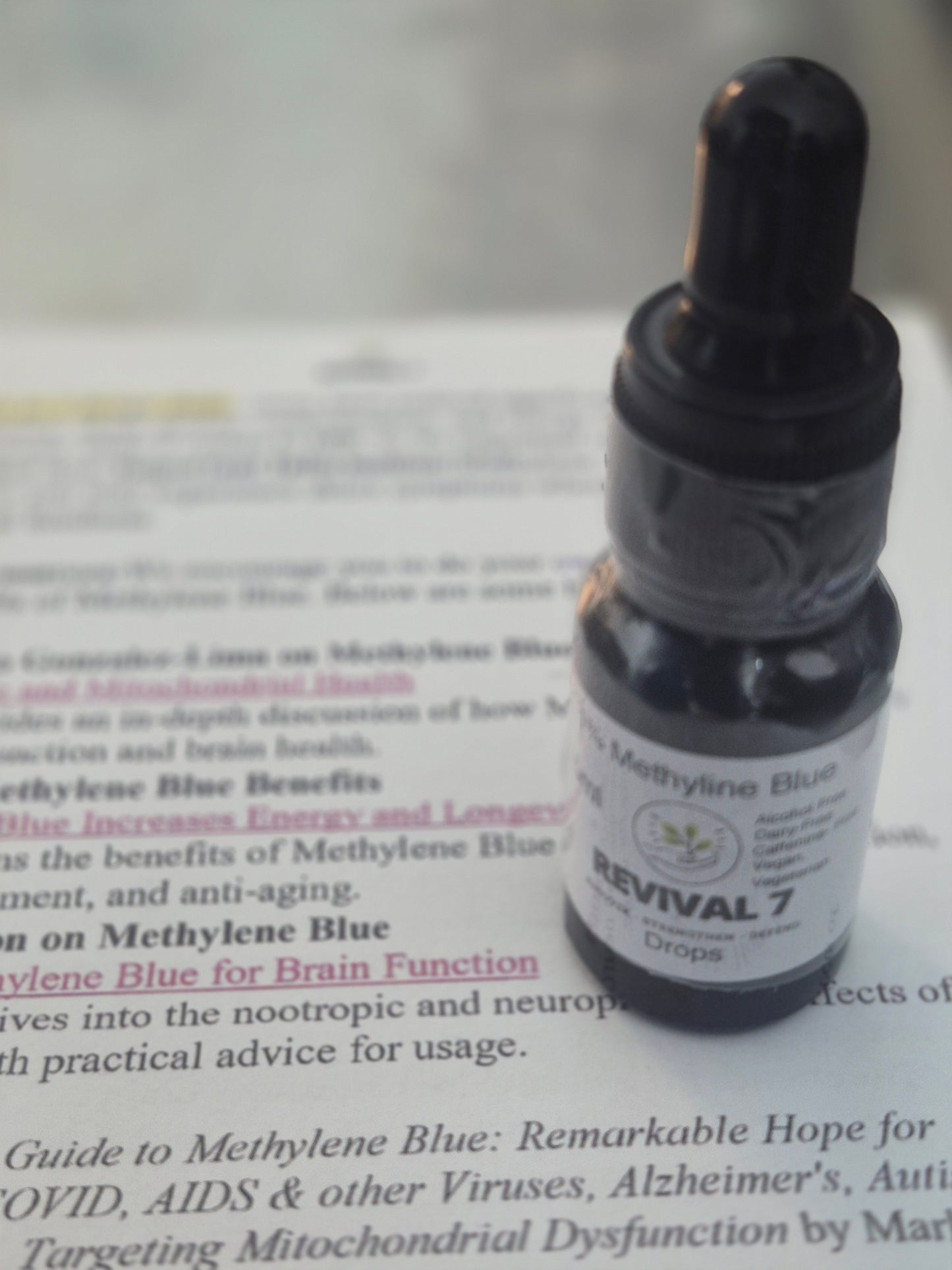 Methylene Blue 1% Pure Solution 15ml Dops