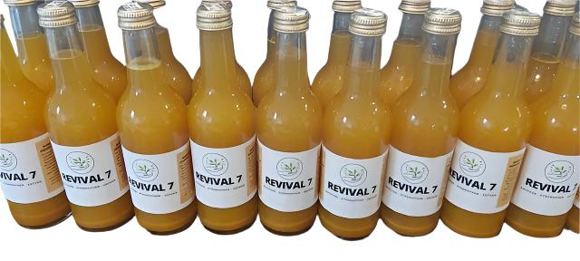 Revival7 Handmade Ice Cube Juice 330ml 7 Super Root & Fruit Extracts 1 month of vital nutrients that dissolve into the vessels instantly