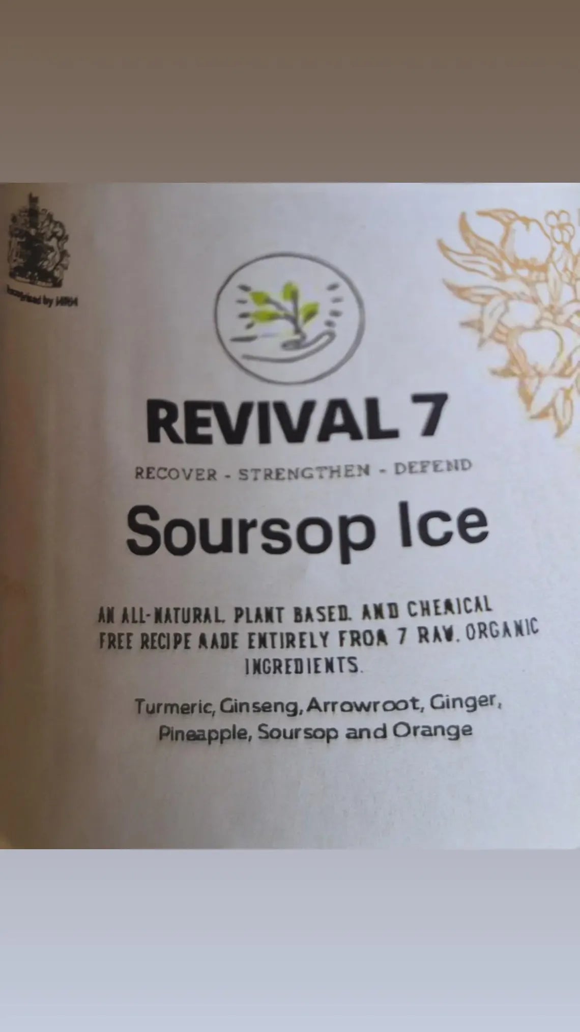 SOURSOP ICE BY REVIVAL7