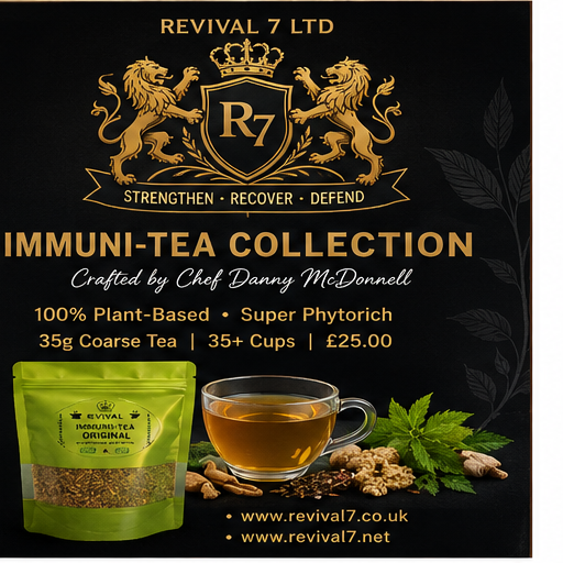 Revival 7 Immuni-Tea - New resealable pack.