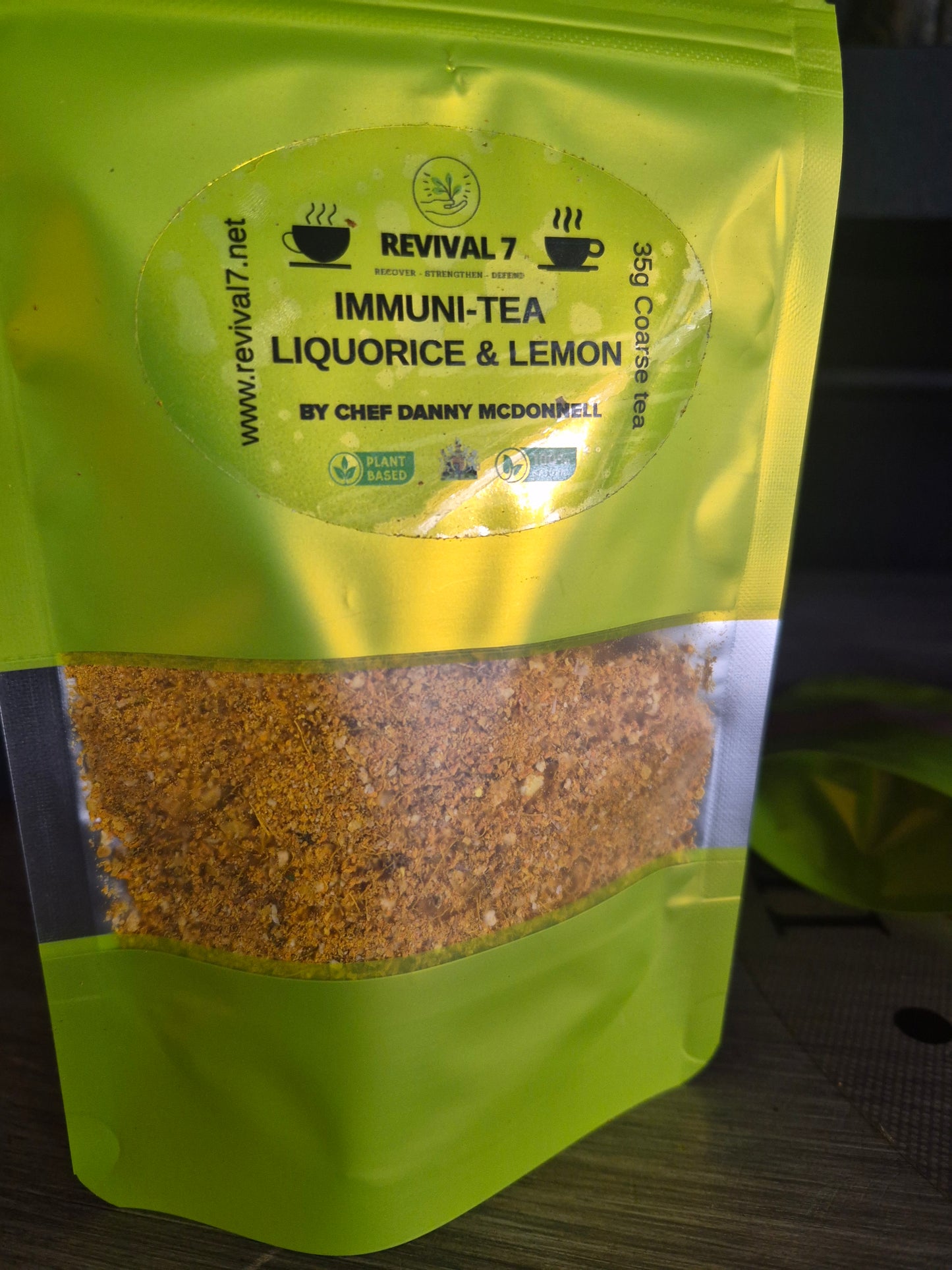 Revival 7 Immuni-Tea - New resealable pack.