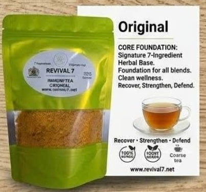 Revival 7 Immuni-Tea - New resealable pack.