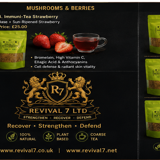 Revival 7 Immuni-Tea - New resealable pack.